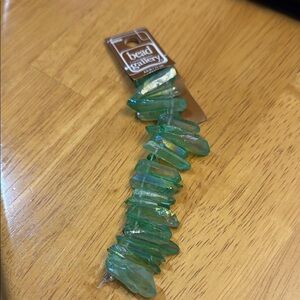 Bead Gallery Green Crystal Beads